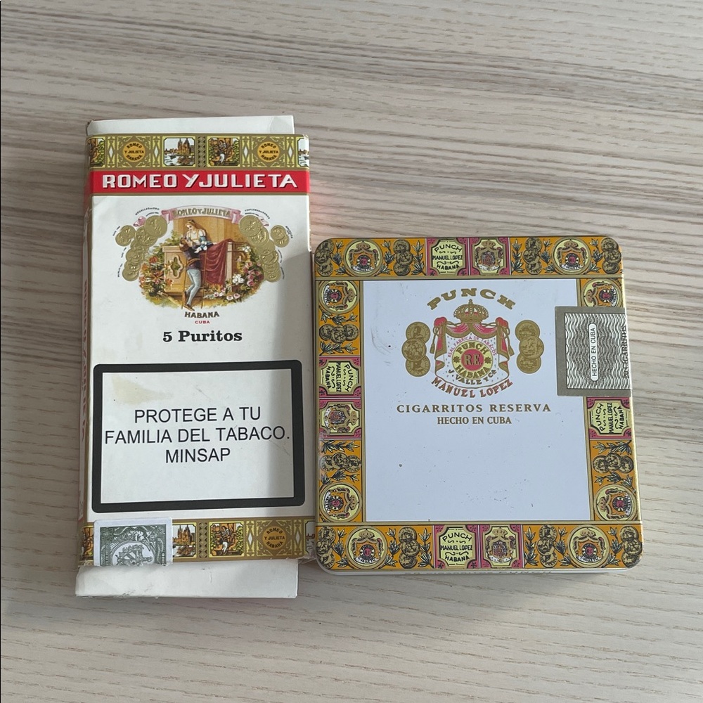 Vintage cigars (year 1998)
